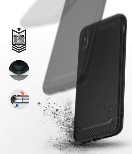 Etui Ringke Onyx iPhone XR czarne na Arena.pl