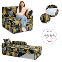 Łóżko dziecięce sofa kanapa czarny monster pokój dziecka Denis Family Meble