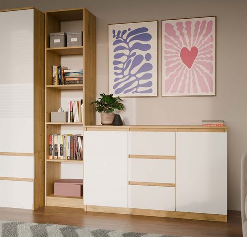 Komoda Malwa 2D3S DĄB ARTISAN BIEL na Arena.pl