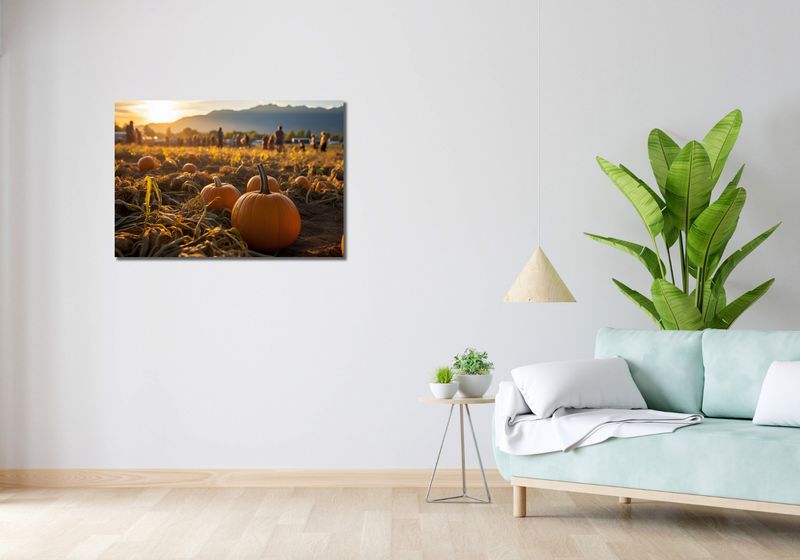 Obraz 90x60cm Złota Jesień zdjęcie 2