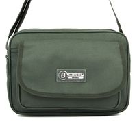 torba męska do pracy średnia bellugio ciemnozielona