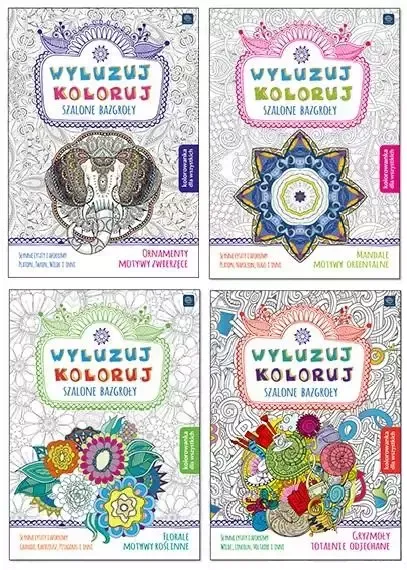 Wyluzuj Koloruj. Szalone Bazgroły zdjęcie 1