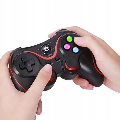 BEZPRZEWODOWY GAMEPAD PAD DO TELEFONU ANDROID PC iOS KONTROLER Z UCHWYTEM na Arena.pl