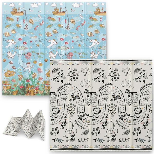 Chiếu xốp cao cấp dành cho bé kích thước 200 x 180 x 1 cm - Chiếu