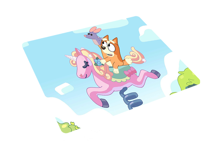 Podkładka pod myszkę Bluey zdjęcie 3