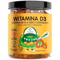 MYVITA Żelki Naturalne Witamina D3 120 szt.