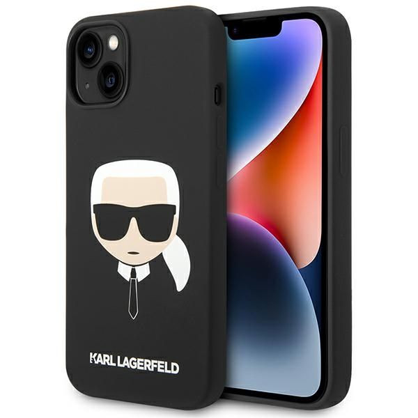 Etui Karl Lagerfeld do iPhone 15 Plus, iPhone 14 Plus, Czarny zdjęcie 1
