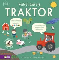 książeczka rozłóż i baw się.traktor 6920