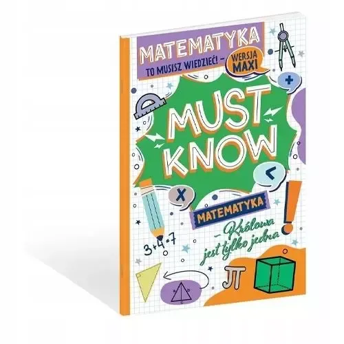 Książeczka A4 Must Know Matematyka zdjęcie 1
