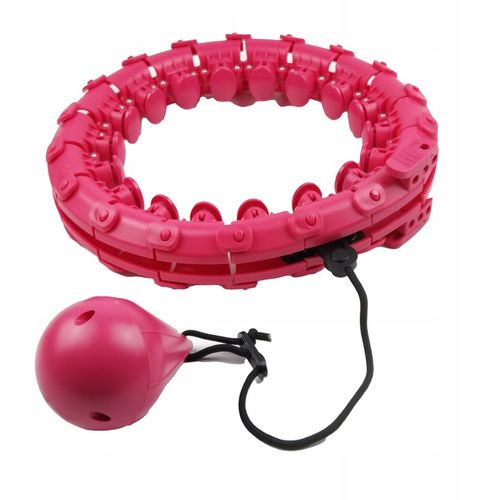 SMART HULAHOP 115cm w TALII Z MASAŻEREM + OBCIAŻENIE PLUS SIZE HULA HOP na Arena.pl