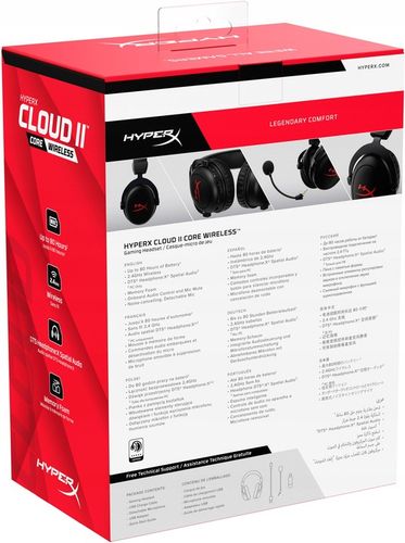 Słuchawki HYPERX Cloud II Core Wireless na Arena.pl