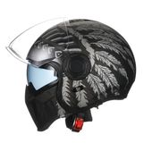 Kask Motocyklowy modułowy Cyril Czarny M