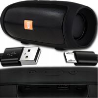 GŁOŚNIK BLUETOOTH BEZPRZEWODOWY PRZENOŚNY MOBILNY RADIO BASS Z RADIO FM