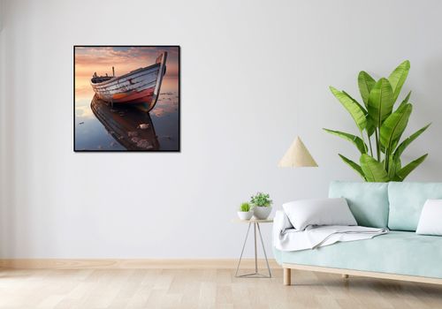Plakat 80x80cm Odosobniona Przystań na Arena.pl