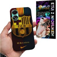 ETUI CASE DO OPPO A78 4G - FC BARCELONA PIŁKARSKIE WZORY REAL MADRYT