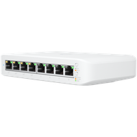 ubiquiti unifi switch lite 8 poe; (4) gbe poe+, (4) gbe