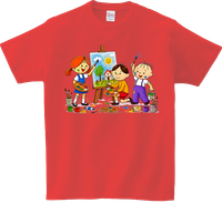 Koszulka T-shirt dla dzieci - Bolek i Lolek i Tosia