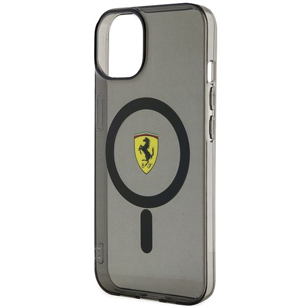 Etui Ferrari do iPhone 15, iPhone 14, iPhone 13, Czarny MagSafe zdjęcie 6