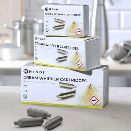Naboje do syfonu bitej śmietany HENDI 50 szt. Do 500 ml Bitej Śmietany na Arena.pl