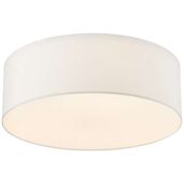 LAMPA sufitowa SPACE S 30651301 Kaspa abażurowa OPRAWA plafon okrągły biały