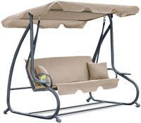 Huśtawka ogrodowa Relax Plus beżowa