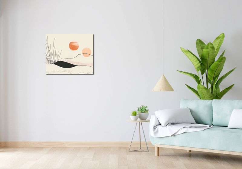 Obraz 60x50cm Miękkie Wzgórze zdjęcie 2