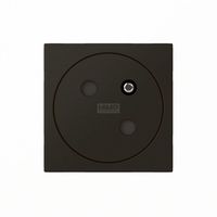 MOSAIC - Gniazdo 2P + Z pojedyncze Link płaskie kątowe 45 stopni 16 A - 250 V~ - zaciski automatyczne - Antracyt Legrand 079145L