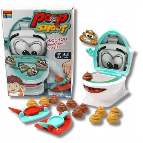 RODZINNA GRA ZRECZNOSCIOWA KUPA DO SEDESU TRAF KUPĄ DO SEDESU WC ZABAWA na Arena.pl