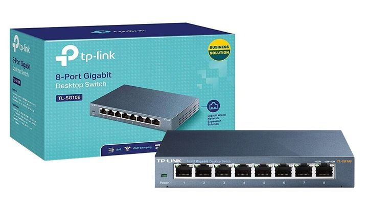 Switch TP-LINK TL-SG108 8xLAN zdjęcie 7
