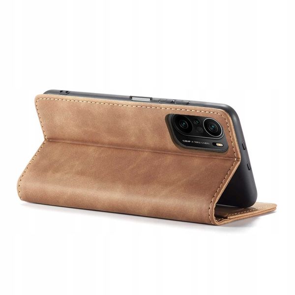 Spacecase Wallet Poco F3 / Mi 11I Light Brown zdjęcie 13