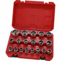 KLUCZE NASADKI ZESTAW KLUCZY NASADOWYCH GEAR LOCK 8-32mm TORX IMBUS CALOWE