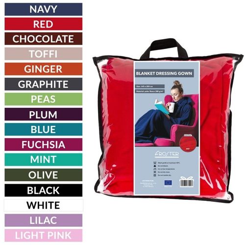 Kocyko-szlafrok - Biały na Arena.pl