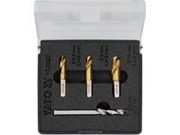 zestaw wierteł do zgrzewów punktowych 4 szt - yt-28922