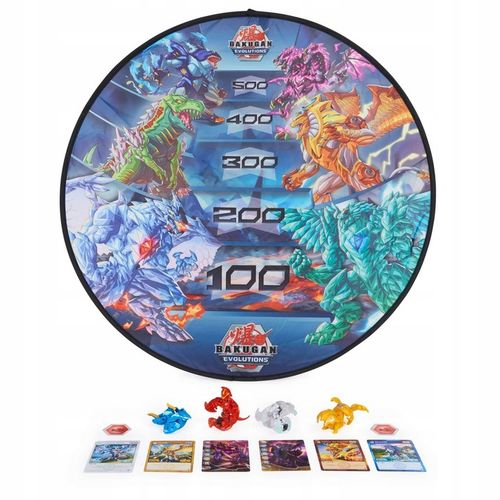 BAKUGAN EVOLUTIONS ZESTAW PLATINUM FIGURKI + MATA na Arena.pl