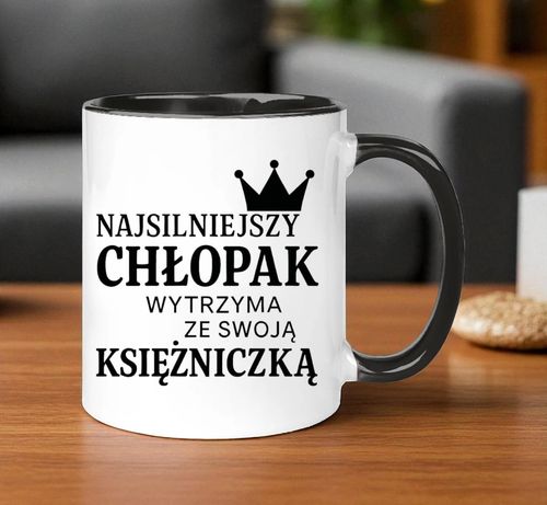 Kubek z nadrukiem prezent Dzień CHŁOPAKA dla kolegi urodziny różne wzory na Arena.pl