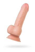 my babe my treasure realistic dildo, tpe, nude, 18.5 cm