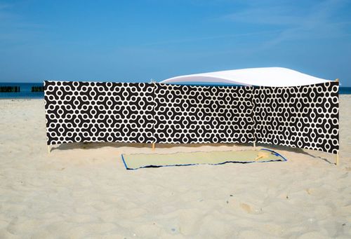 PARAWAN PLAŻOWY Abstrakcyjny wzór z indywidualnym  napisem 5 PANELI 2.5 na Arena.pl