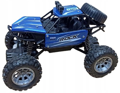 Autko Zdalnie Sterowane MONSTER TRUCK METAL LED dla Dzieci samochód RC auto na Arena.pl