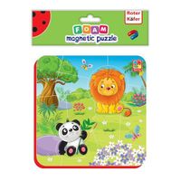 puzzle edukacyjne piankowe magnetyczne zoo roter kafer dla dzieci