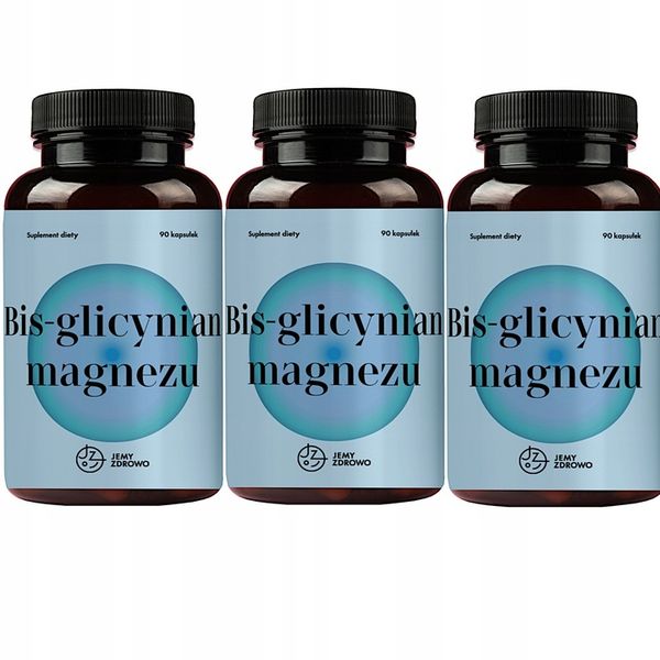 Glicynian Magnezu Jemy Zdrowo 270 Kapsułek 375mg w dziennej pracy zdjęcie 1