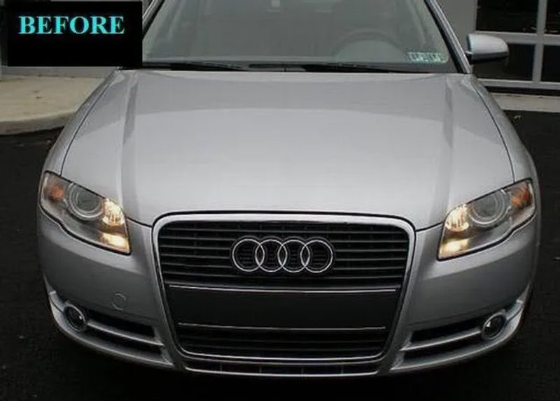 2006-2013 AUDI A3 - LIstwy chrom grill chromowan zdjęcie 3