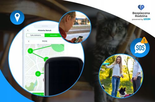 Bezpieczne Zwierzę LOKALIZATOR GPS DLA PSA KOTA APLIKACJA 1 miesiąc na Arena.pl