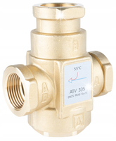 ZAWÓR TEMPERATUROWY OCHRONY POWROTU KOTŁA ATV 335 DN25 Ø 1" CAL 9 m³/h 55°C