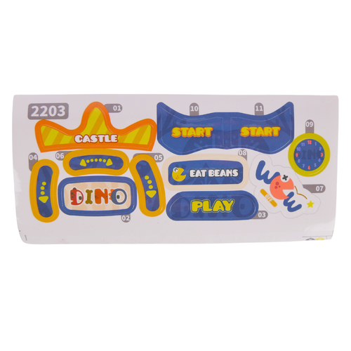 Duża Gra Zręcznościowa Łapacz Kulek Winda Automat Kierownica LED Naklejki na Arena.pl