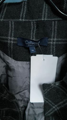 Lekka Kurtka Damska Przejściowa Granatowa Rozmiar 42 Wiosna i Jesień na Arena.pl