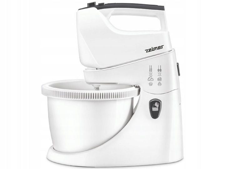 MIKSER RĘCZNY ZELMER ZHM2559 750W BIAŁY 5 POZIOMÓW MOCNY zdjęcie 3