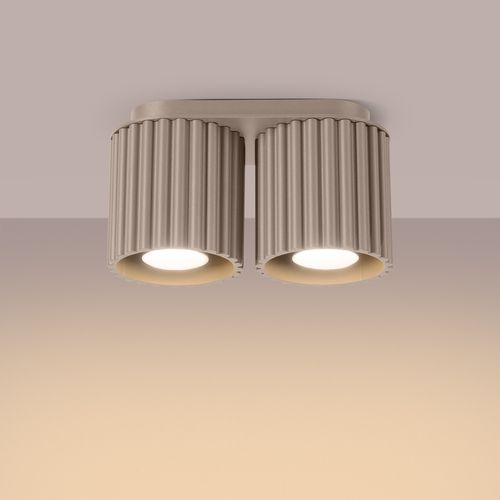 Plafon AURA 2 taupe GU10 na Arena.pl