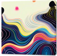 Obraz 100x100cm Wodnista Tafla