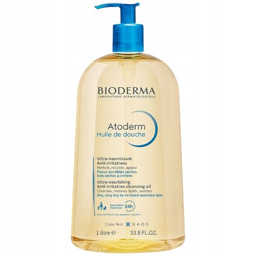 Bioderma olejek Atoderm Huile 1l nawilżający olejek do kąpieli pod prysznic na Arena.pl