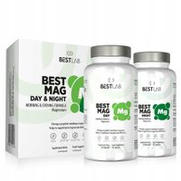 Magnez BESTLAB BestMag Day & Night (2 x 60 kapsułek)